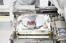ASML cleanroom EUV wafer stage