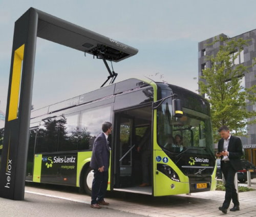 Heliox electric bus charging