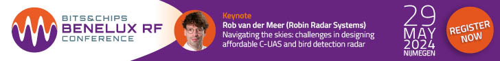 Benelux RF Conference 2024 - keynote Robin Radar Systems